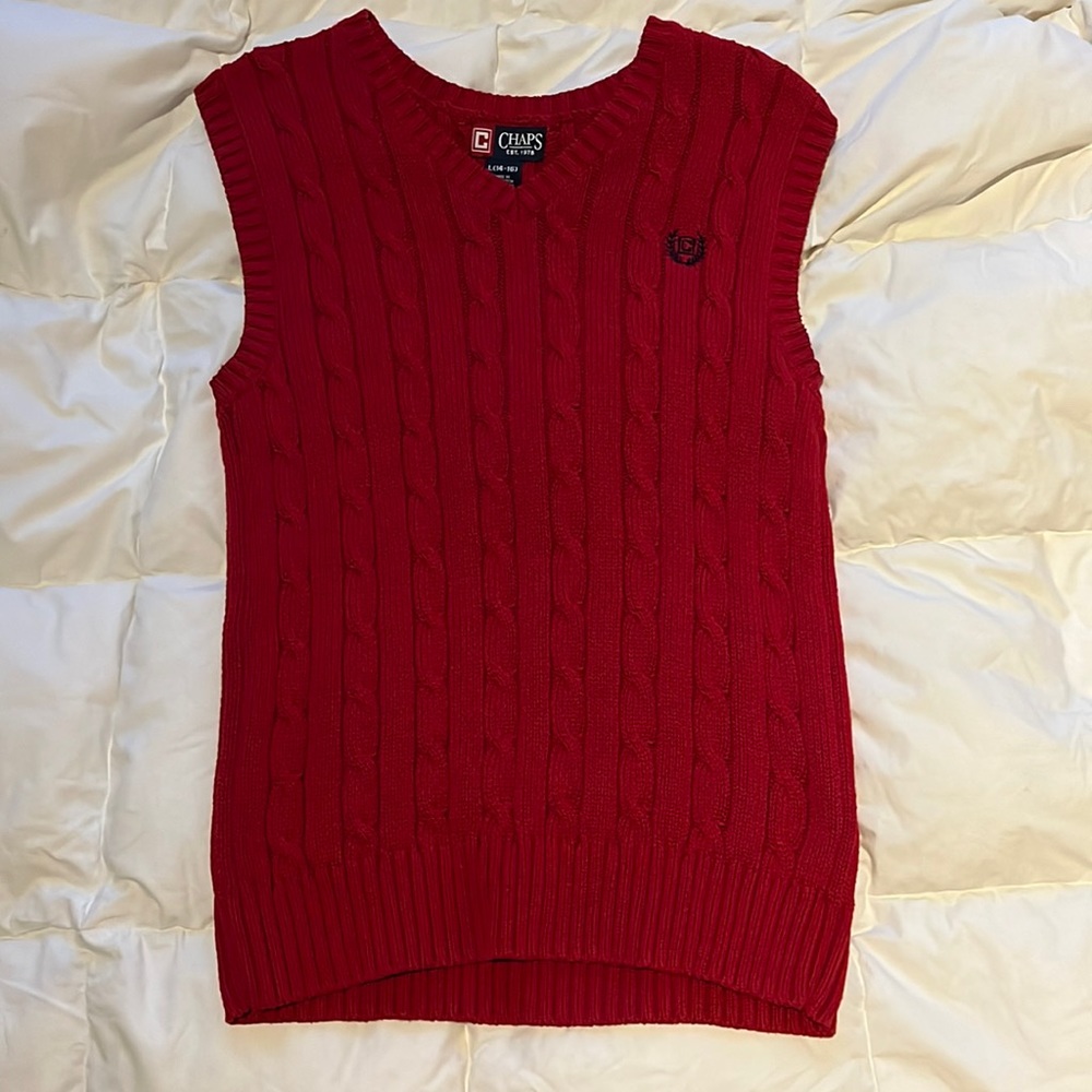 chaps vintage vest